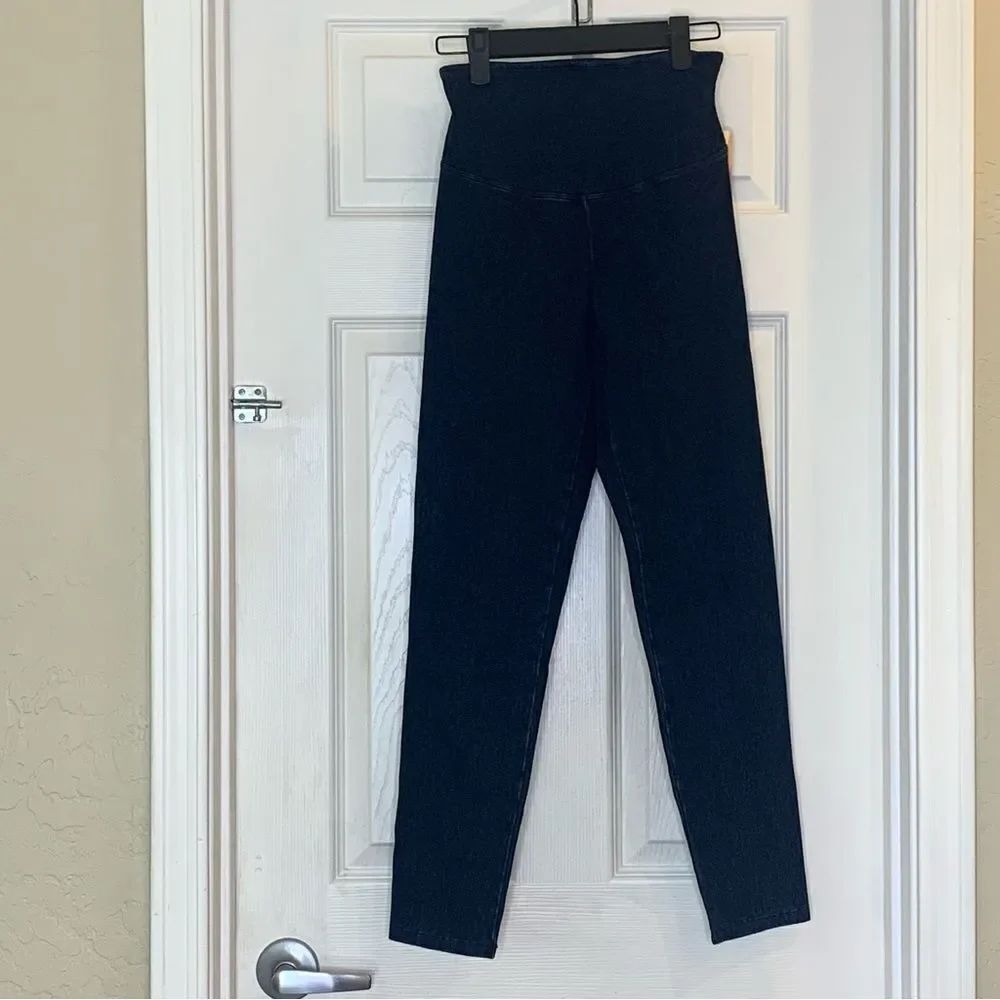 Yummie Denim Shaping Legging Black Size XS